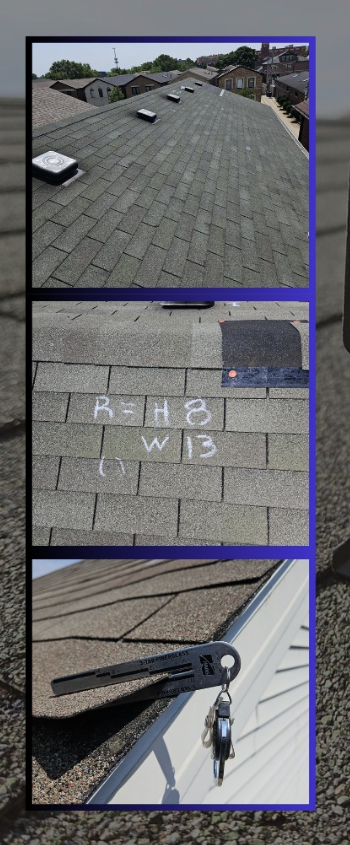 Roof inspection photo